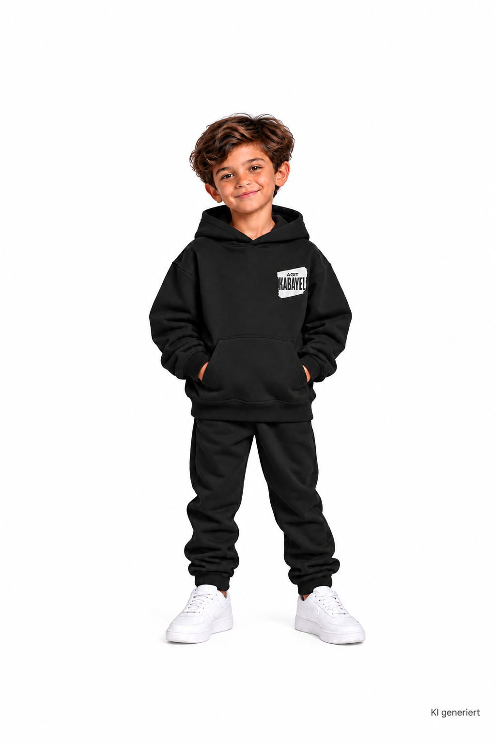 Kinder Hoodie Black