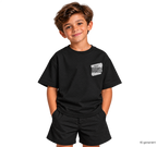 Kinder T-Shirt Black