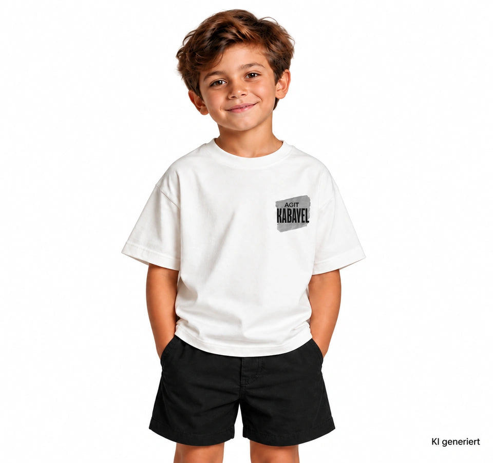 Kinder T-Shirt Offwhite